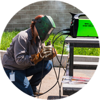 Welding with the Forney Easy Weld